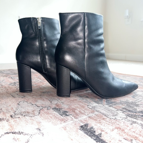 Marc Fisher Glorena Point Toe Booties in black - Picture 2 of 14